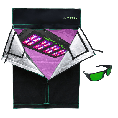 UFO-160 Led Grow Light and Grow Tent 2x4x6ft (120x60x180cm) only stock in Canada