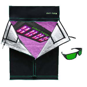 UFO-160 Led Grow Light and Grow Tent 2x4x6ft (120x60x180cm) only stock in Canada